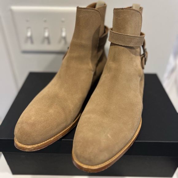 Taft Tan Suede Boots Men’s 9 - Retail $349 - Like New - Premium Leather